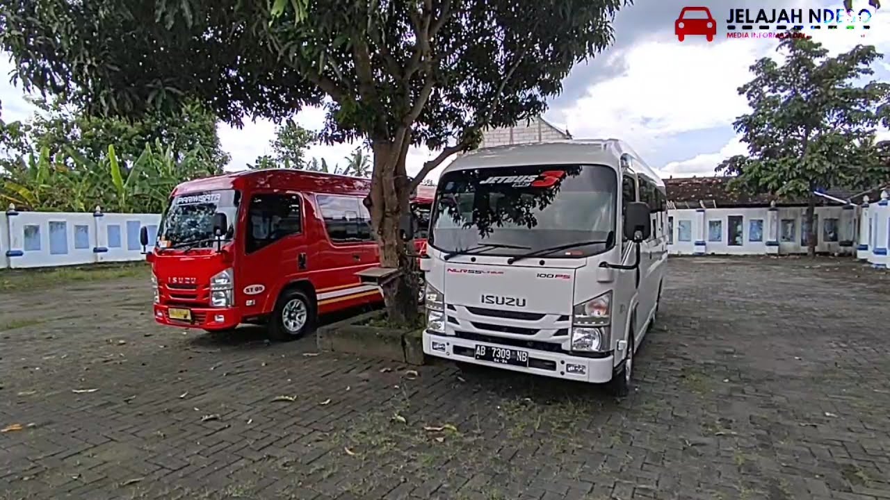 Sama sama Mikrobus ISUZU GIGA NLR 55 BLX Beda Harga Beda Kenyamanan Begini Ceritanya..