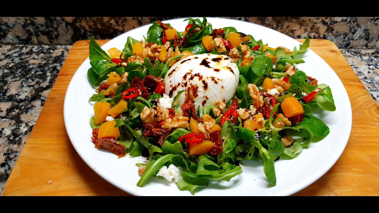 Ensalada de Burrata 17 de junio By Mi Cocina JIF