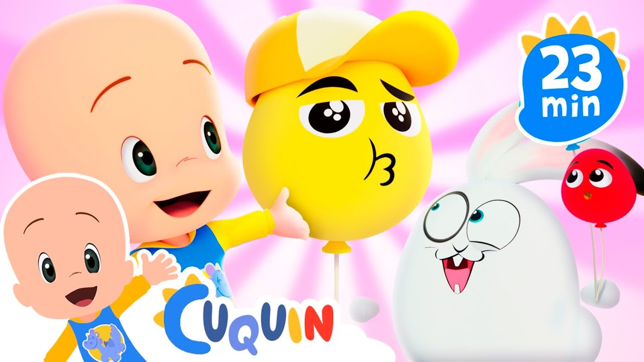 Algo pasa con los Globitos Bebé | El tren de las canciones de Cuquín y más vídeos de Cuquín