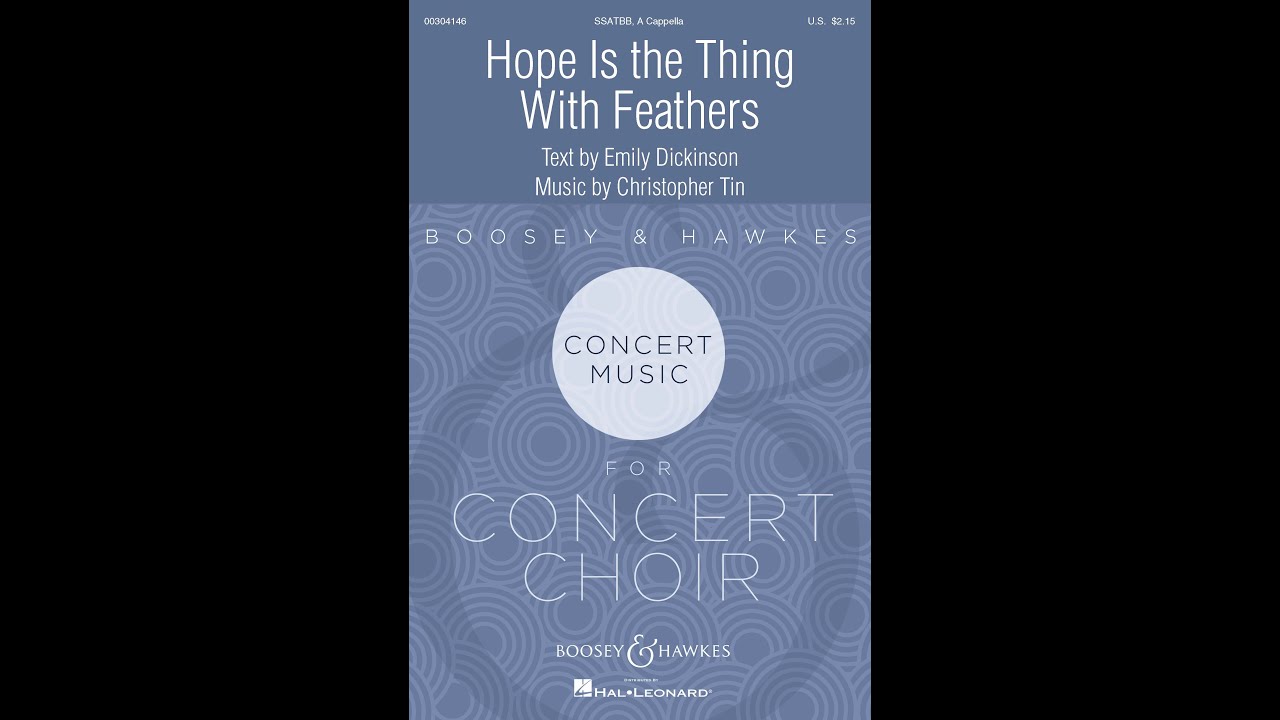 The Lost Birds - XII. Hope Is the Thing With Feathers (SSATBB Choir, a cap.) - by Christopher Tin