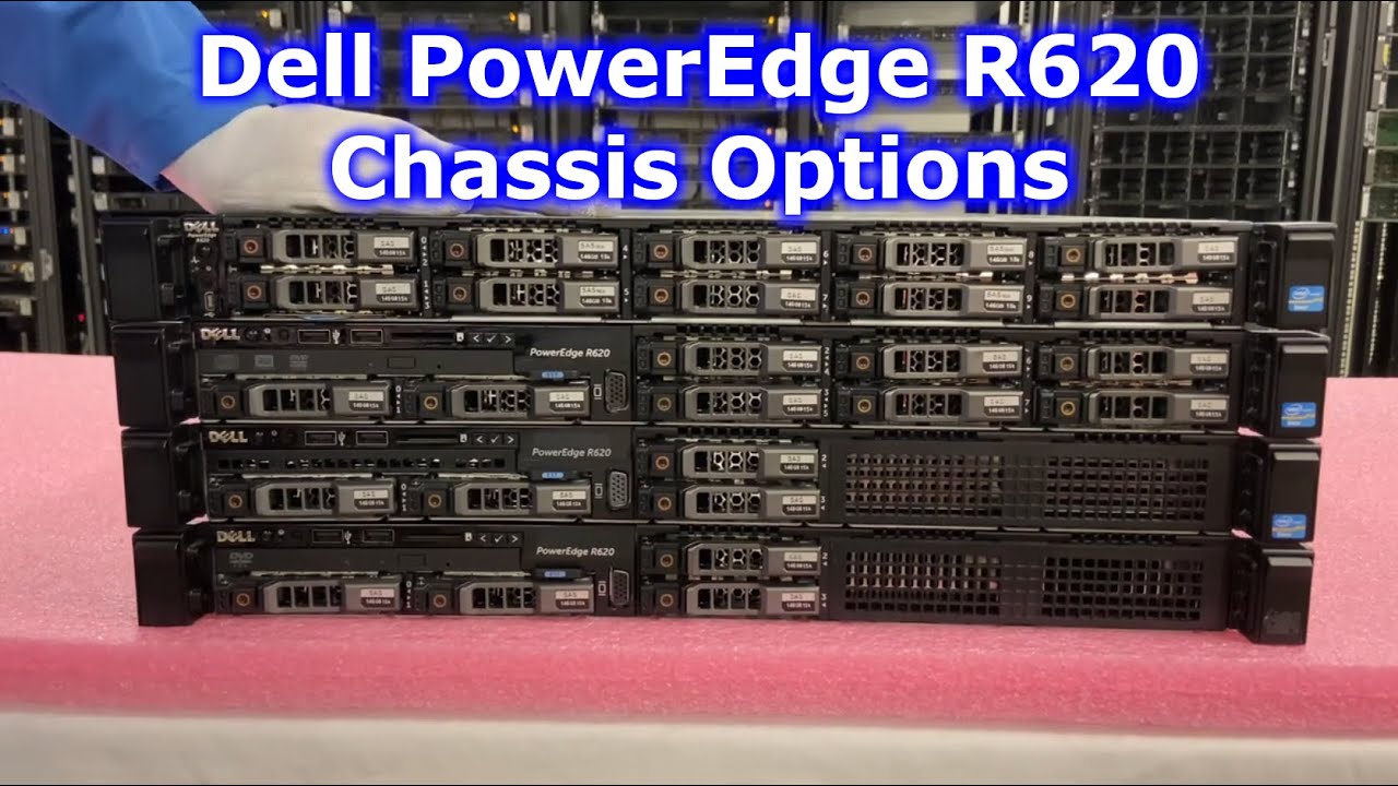 Обзор корпуса Dell PowerEdge R620 | Варианты корпусов | 4 отсека SFF | 8 отсеков SFF | 10 отсеков...