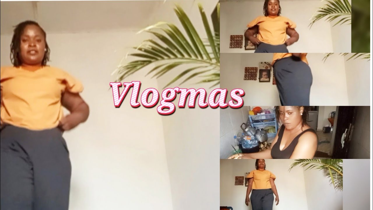 VLOGMAS DAY 6|| Sunday outfit check || let's prepare unripe plantain 