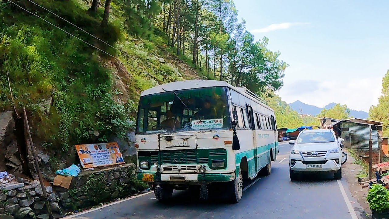 PATHANKOT To CHAMBA Bus 🚌 Journey In HRTC ⛰️|| Manali - CHAMBA HRTC Bus 🚌 || #youtyube #vlogs #hrtc