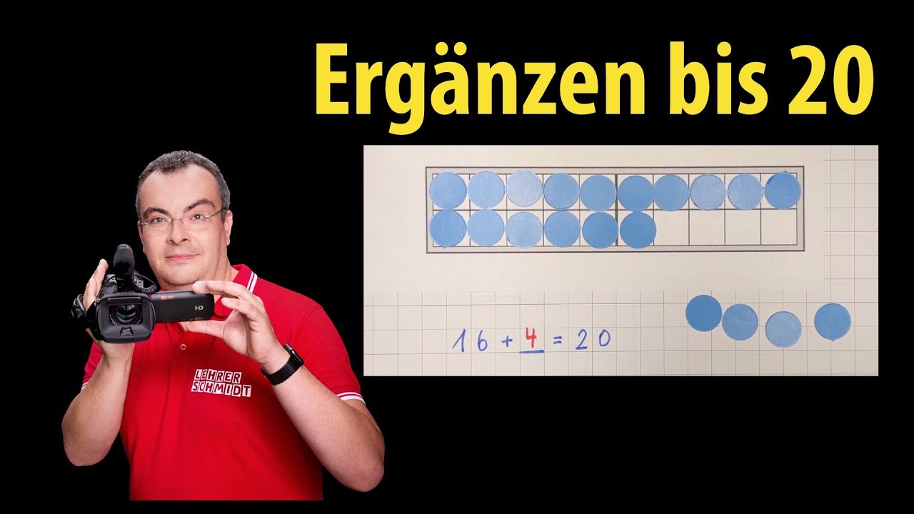Ergänzen bis 20  - Grundschule - Klasse 1
