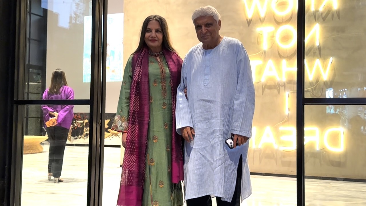 Javed Akhtar & Shabana Azmi Spotted At The Special Screening Of film &ldquo;Boong&rdquo;