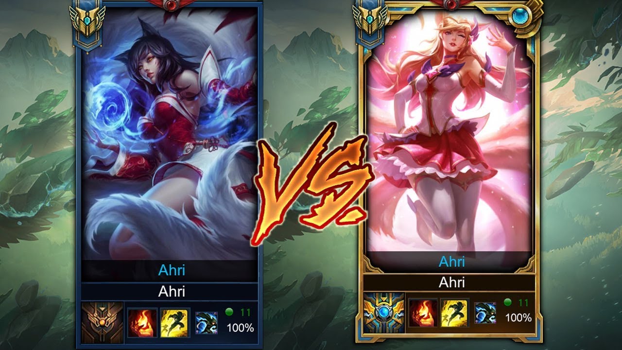 Bronze Ahri vs Challenger Ahri