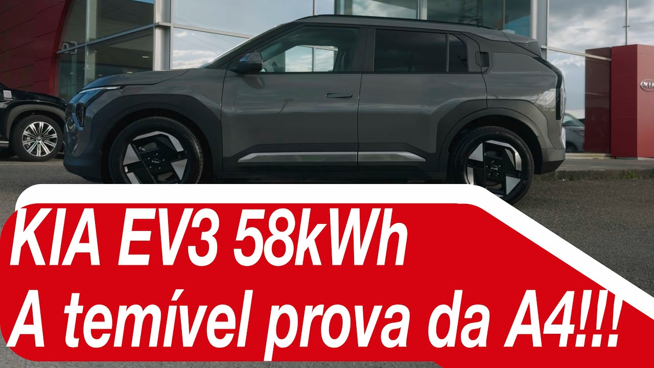 KIA EV3 - A temível prova da A4!!!
