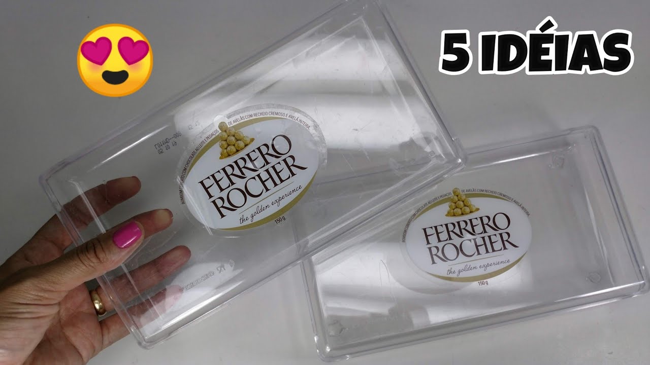 5 IDÉIAS FABULOSAS COM CAIXA DE FERRERO ROCHE 💖