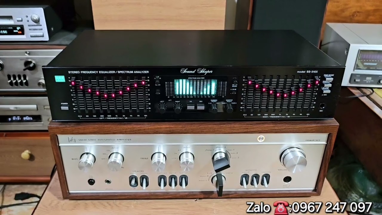 💥(ĐÃ BÁN).👍  Equalizer  ADC SS-315X. usa 🇺🇸 AC Đa Cầu Điện  Hàng Đấu giá  zin Đẹp keng. Giá 7,3 tịu