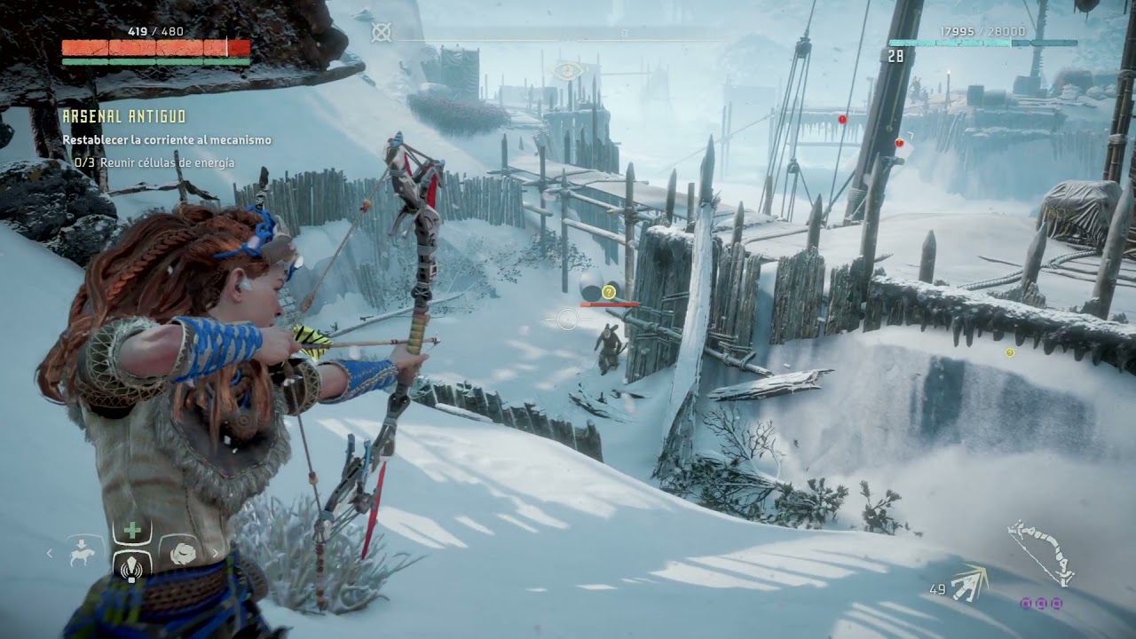 [Horizon Zero Dawn]™ - Despejando un Campamento enemigo