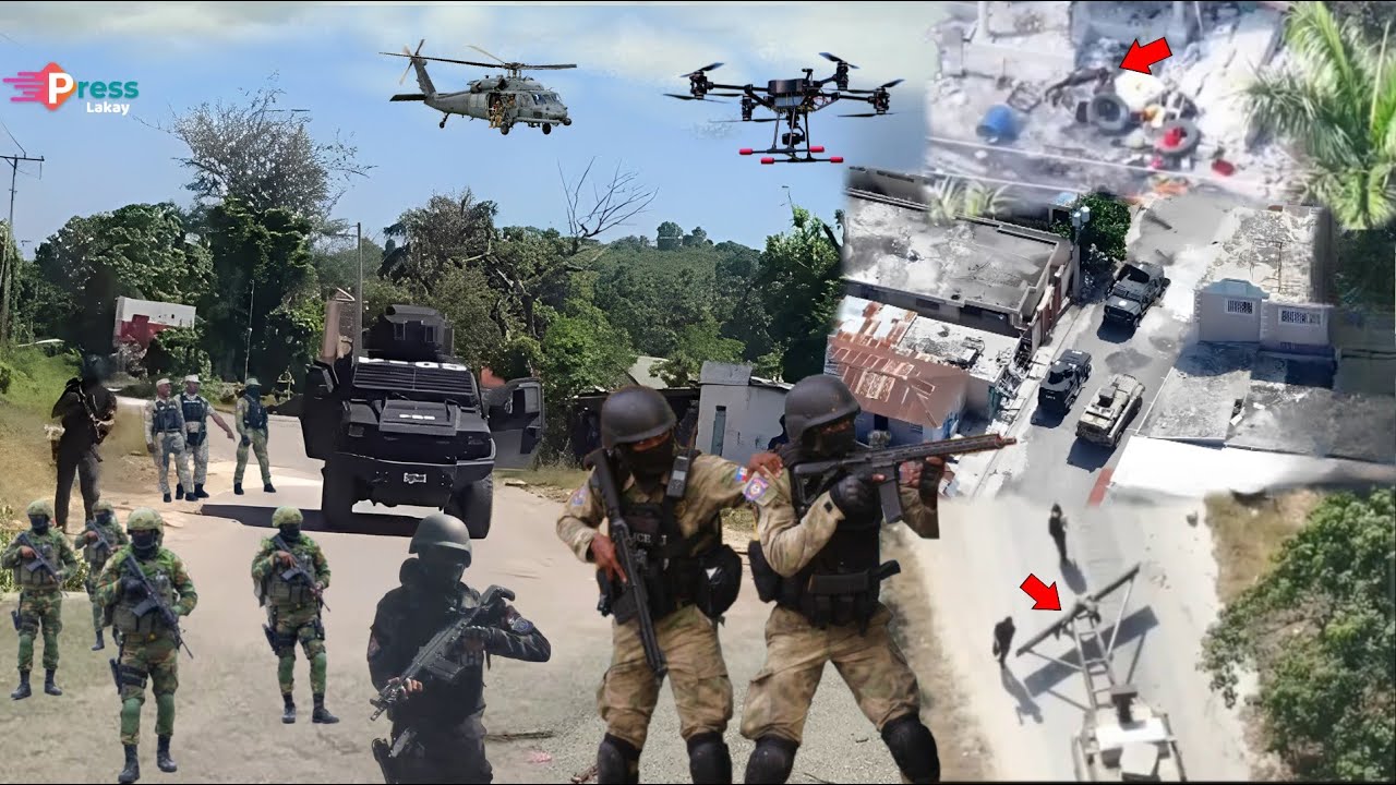Lapolis tounen dè Babekyou ba Delma. 9Drone tonbe. Kadav bandi tout atè. Lòd bay pou mare nèg CPT yo