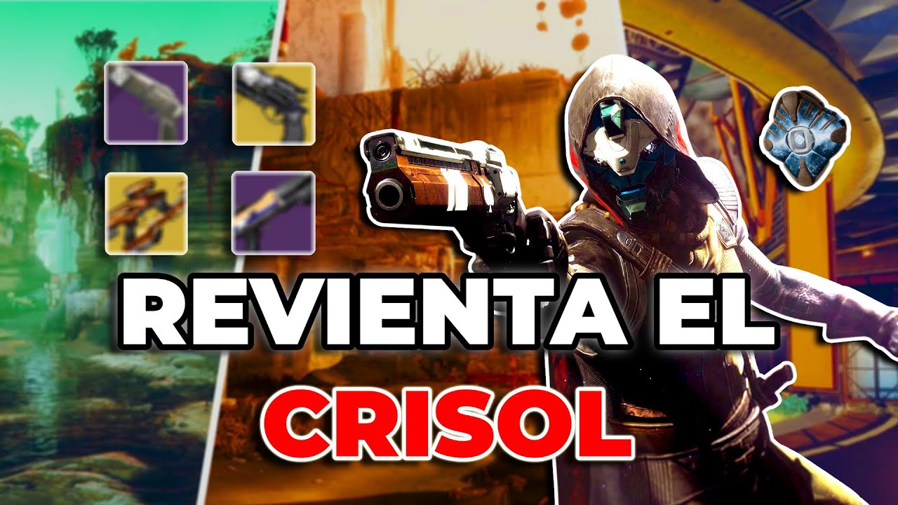 Las mejores ARMAS para DOMINAR el Crisol | Destiny 2