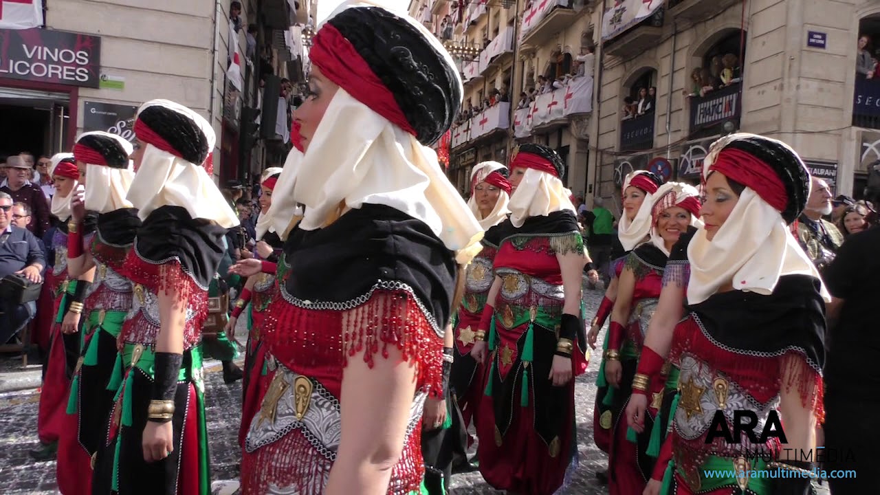 Capit&agrave; Moro Alcoi 2018- Fil&agrave; Verds. ARAMULTIM&Egrave;DIA