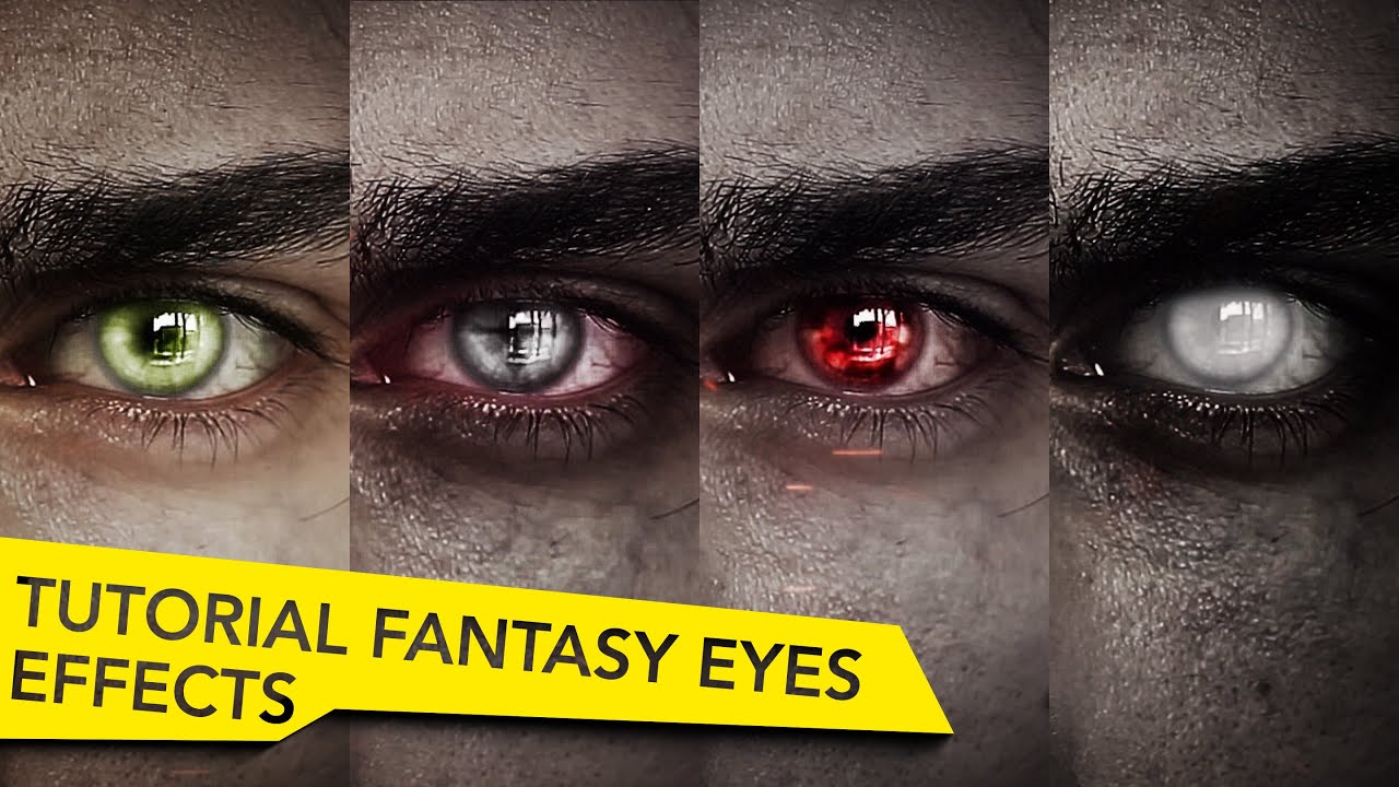After Effects Fantasy Eyes Tutorial   Elf, Witcher, Vampire, Undead