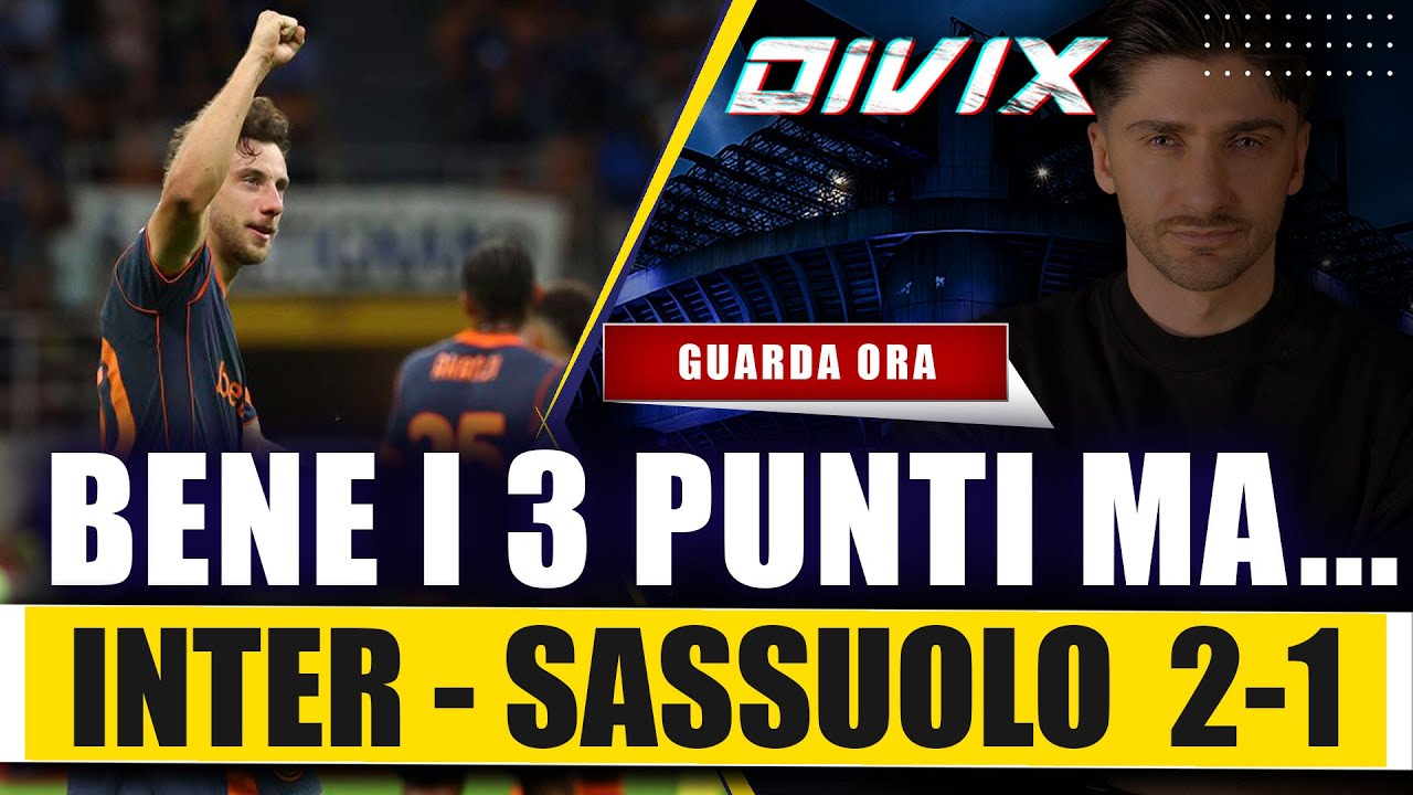 INTER - SASSUOLO 2-1: Chivu sorride San Siro mugugna