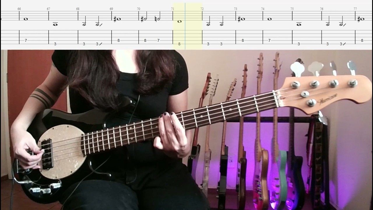 jesu - Tired of Me (Bass Cover With Tabs)