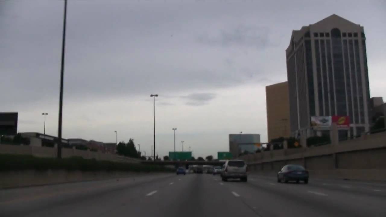 US 75 North (TX), Dallas, Central Expwy & High Five Interchange