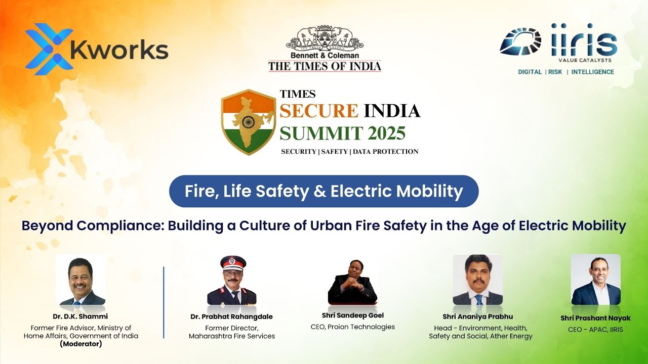 Moving Beyond Compliance in Urban Fire Safety | Times Secure India Summit