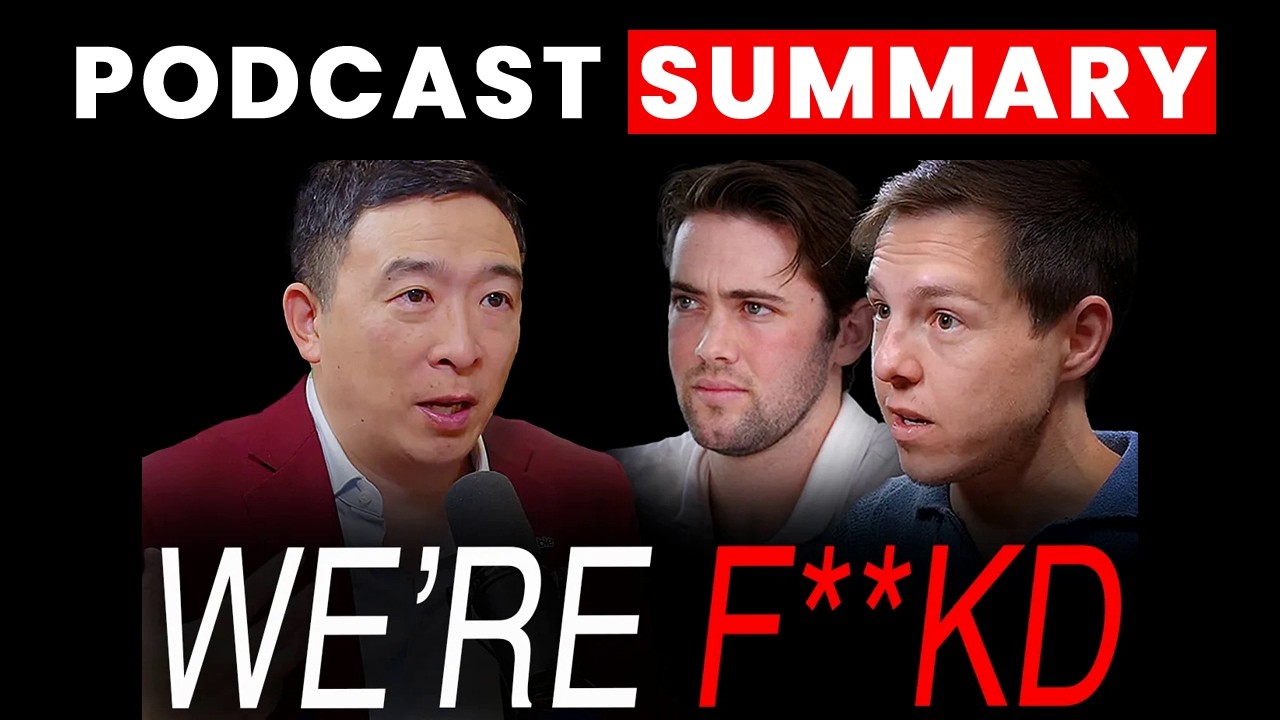 Our Economy Is Breaking! | Andrew Yang | The Iced Coffee Hour