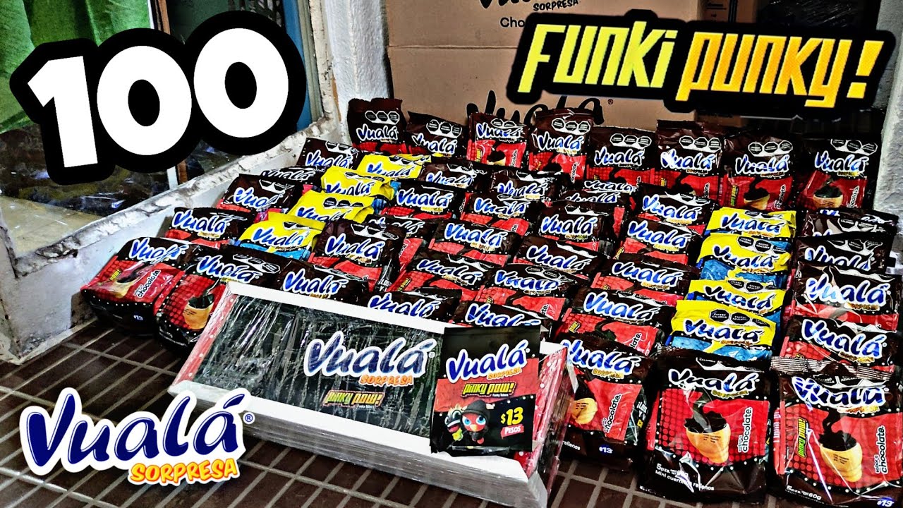 Completamos la Colección? Abriendo 100 Vuala PINKY POW | Funky Tubers