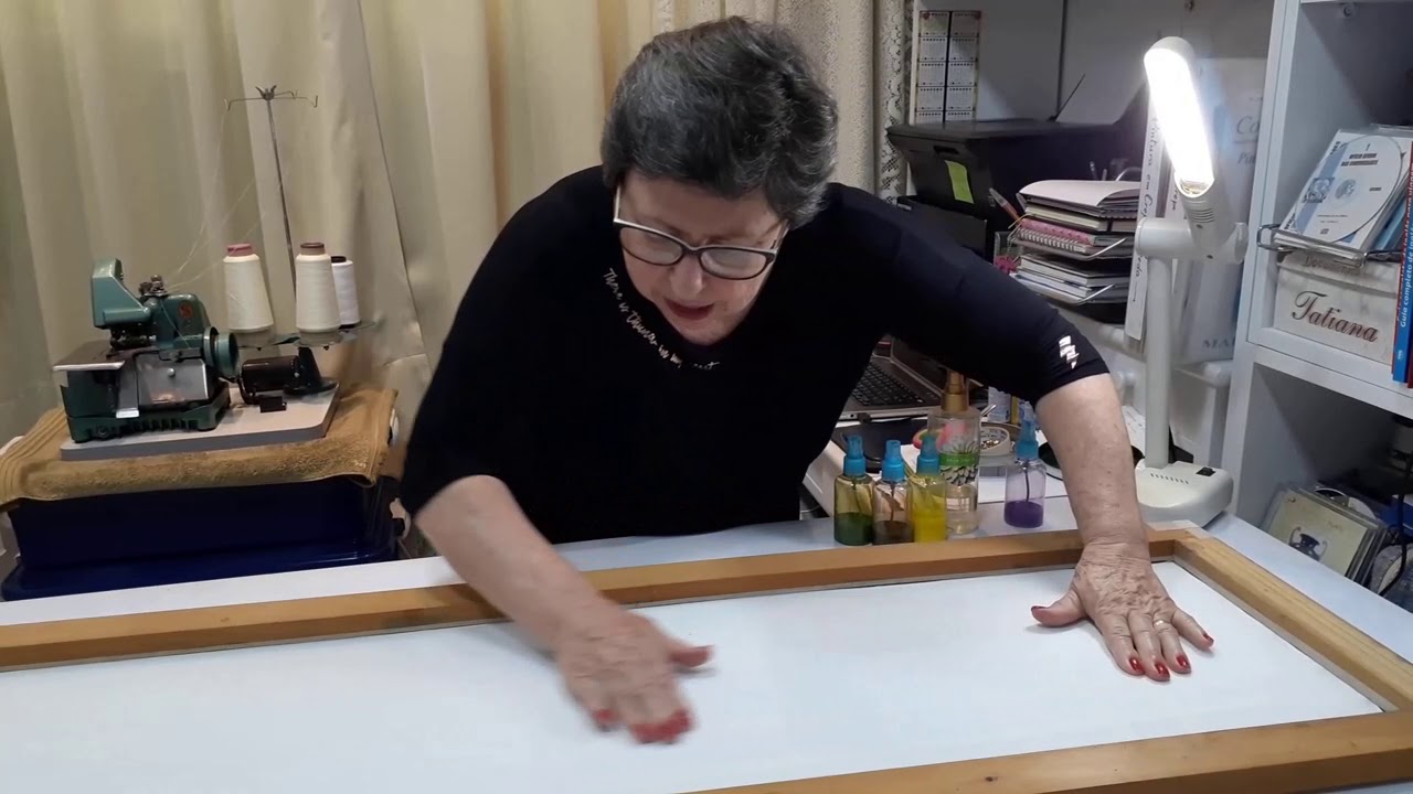 Fita Crepe para pintar Echarpe