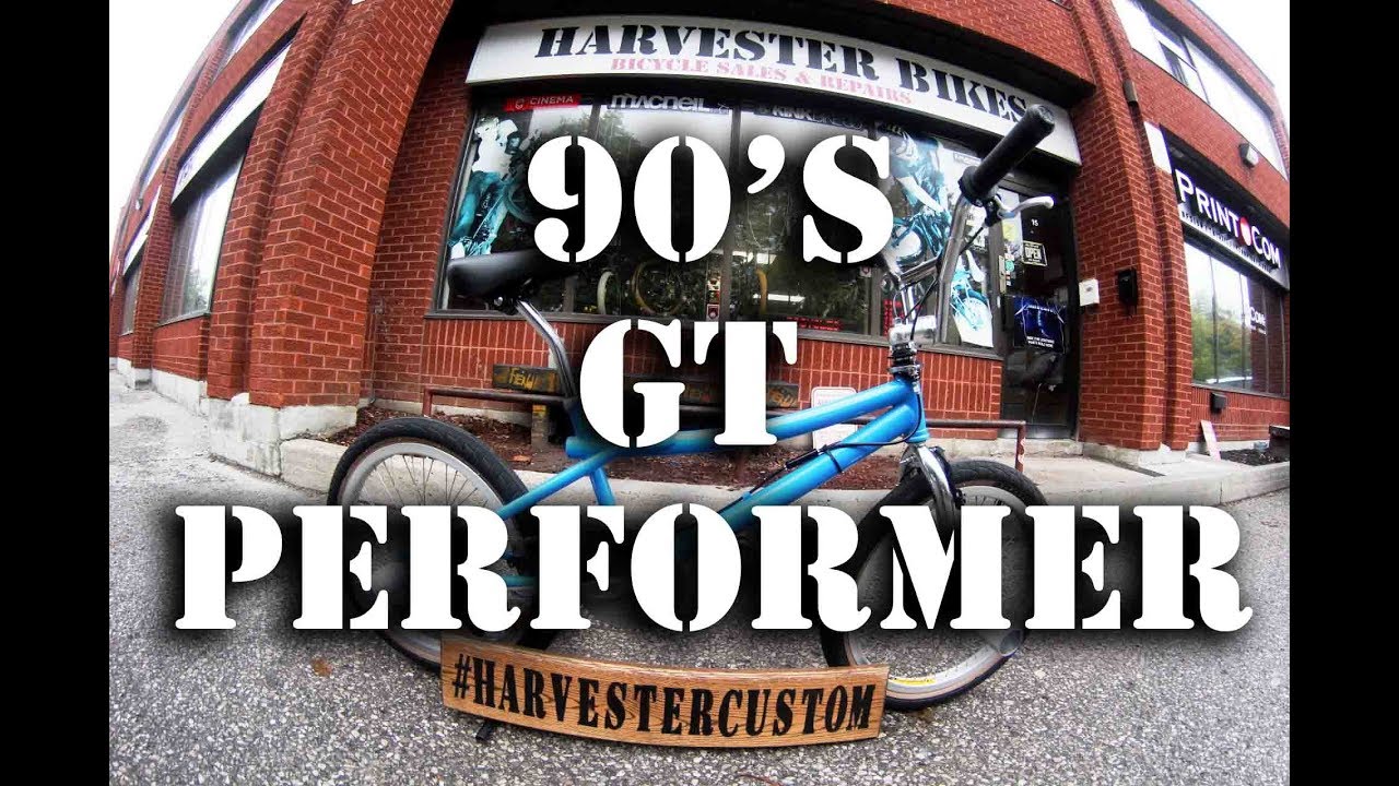 Custom 90's GT Performer Retro BMX @ Harvester Bikes