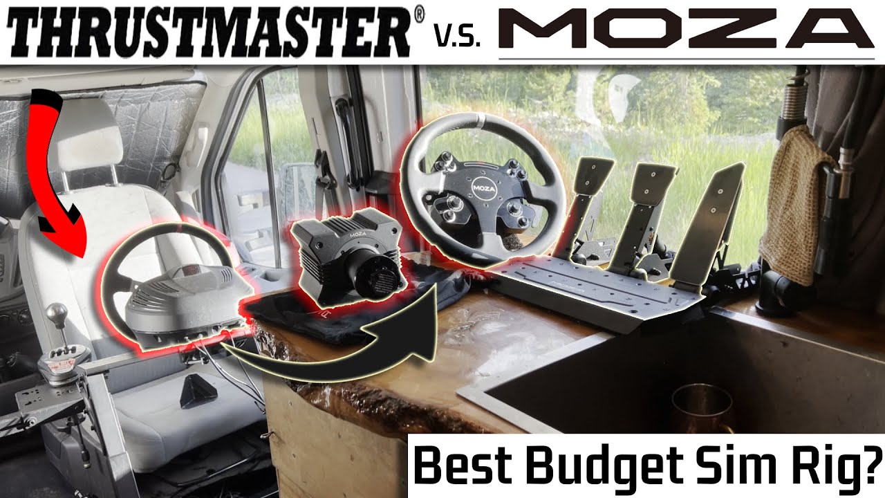 Moza R9 vs Thrustmaster TX | Is Direct Drive Worth the Extra $$?