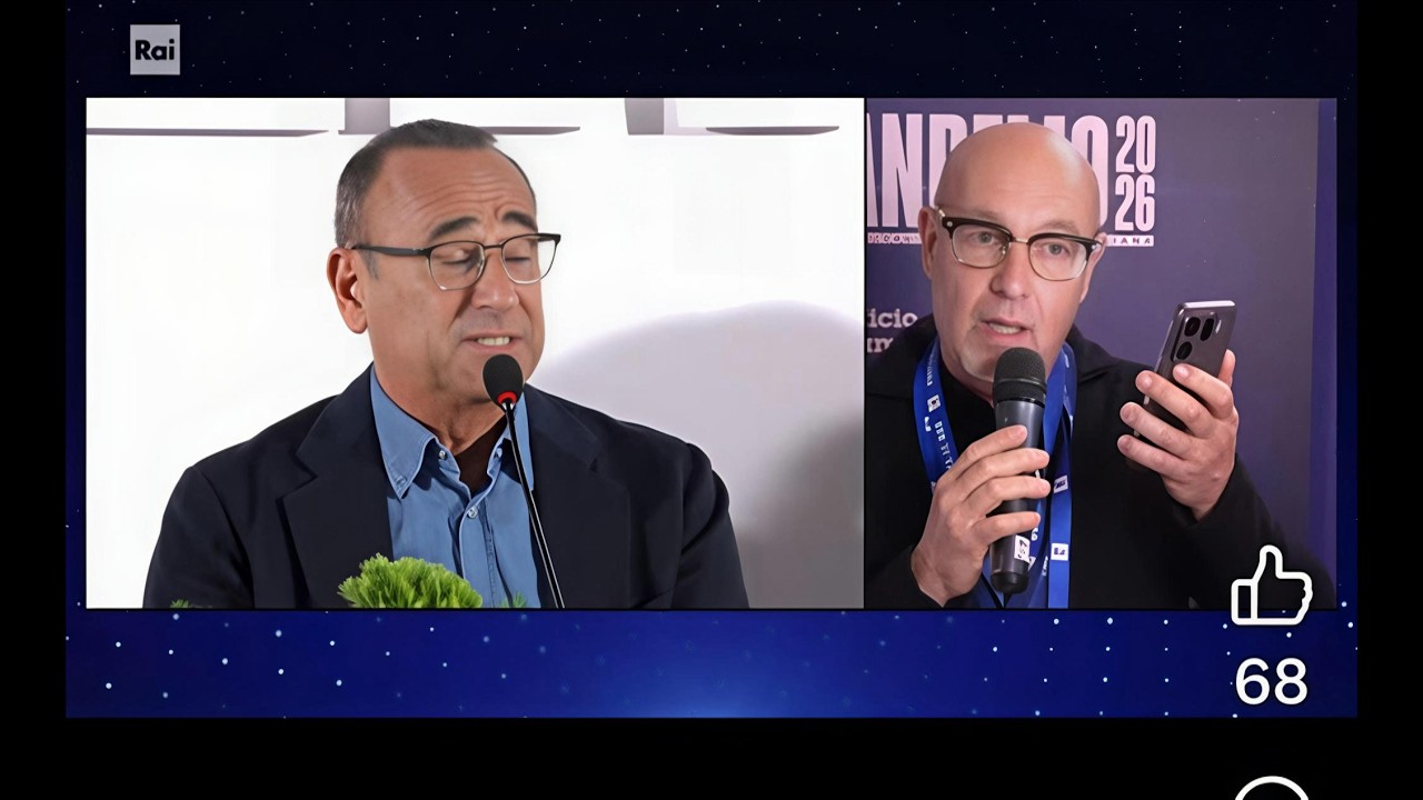 SANREMO 2026 - LA CONFERENZA STAMPA DI CARLO CONTI CON MAURIZIO ZINI IN RICORDO DI RICCARDO CIONI