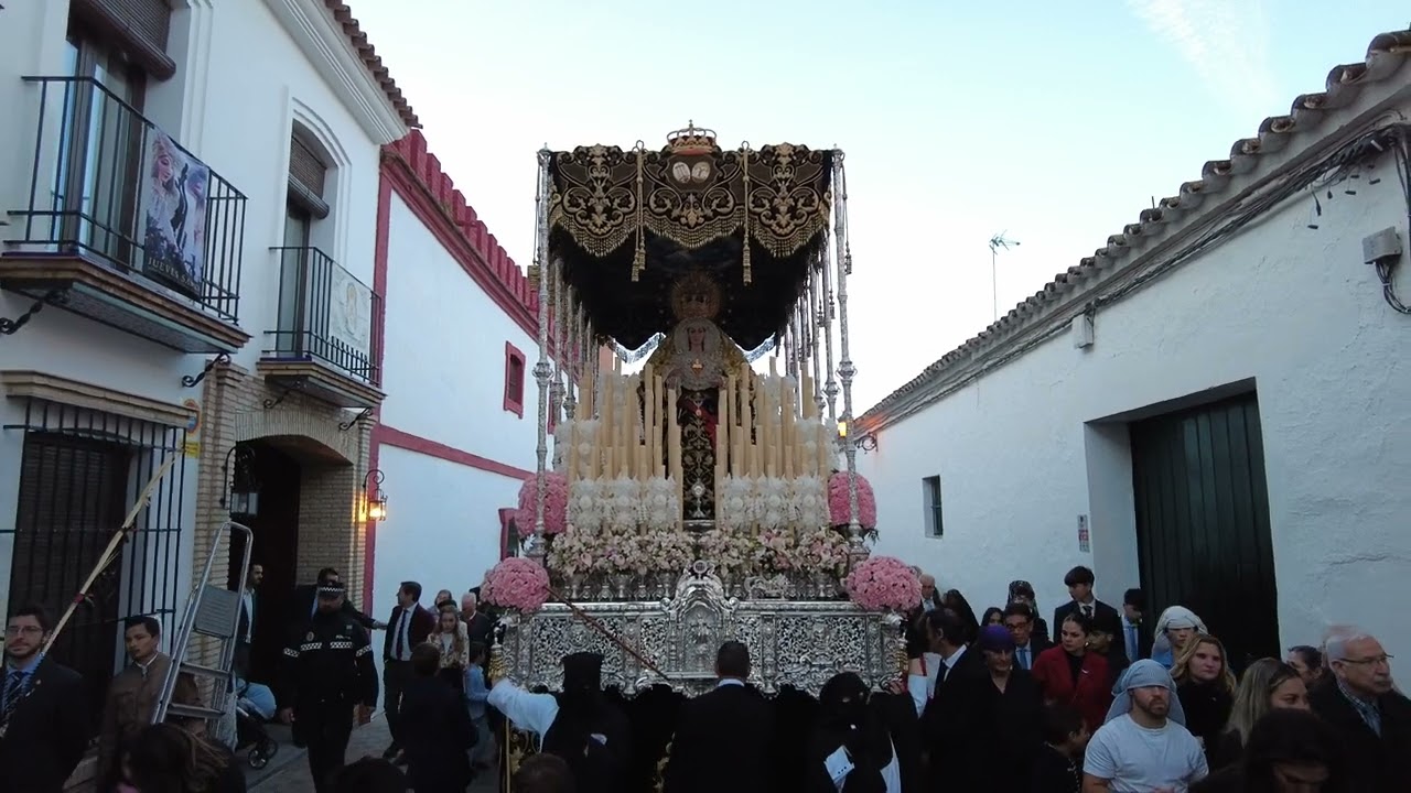 NTRA SRA SOLEDAD CORONADA ,J Y F ACUÑA,SABADO SANTO,HDAD SOLEDAD CORONADA,HUEVAR 30 MARZO 2024