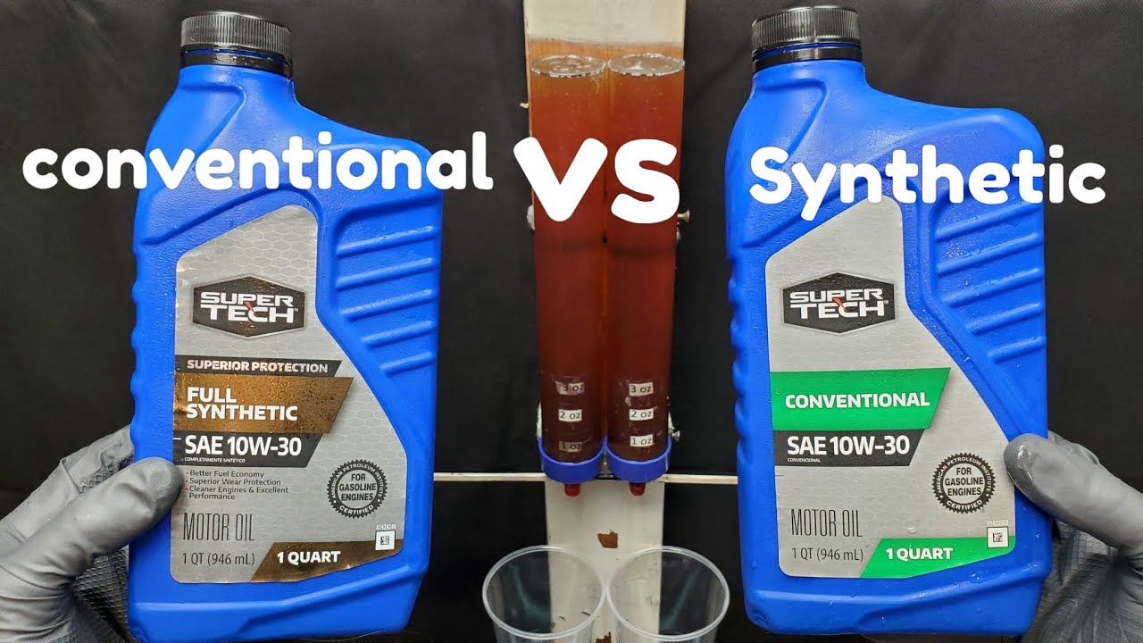 Conventional oil or Synthetic (PROOF)