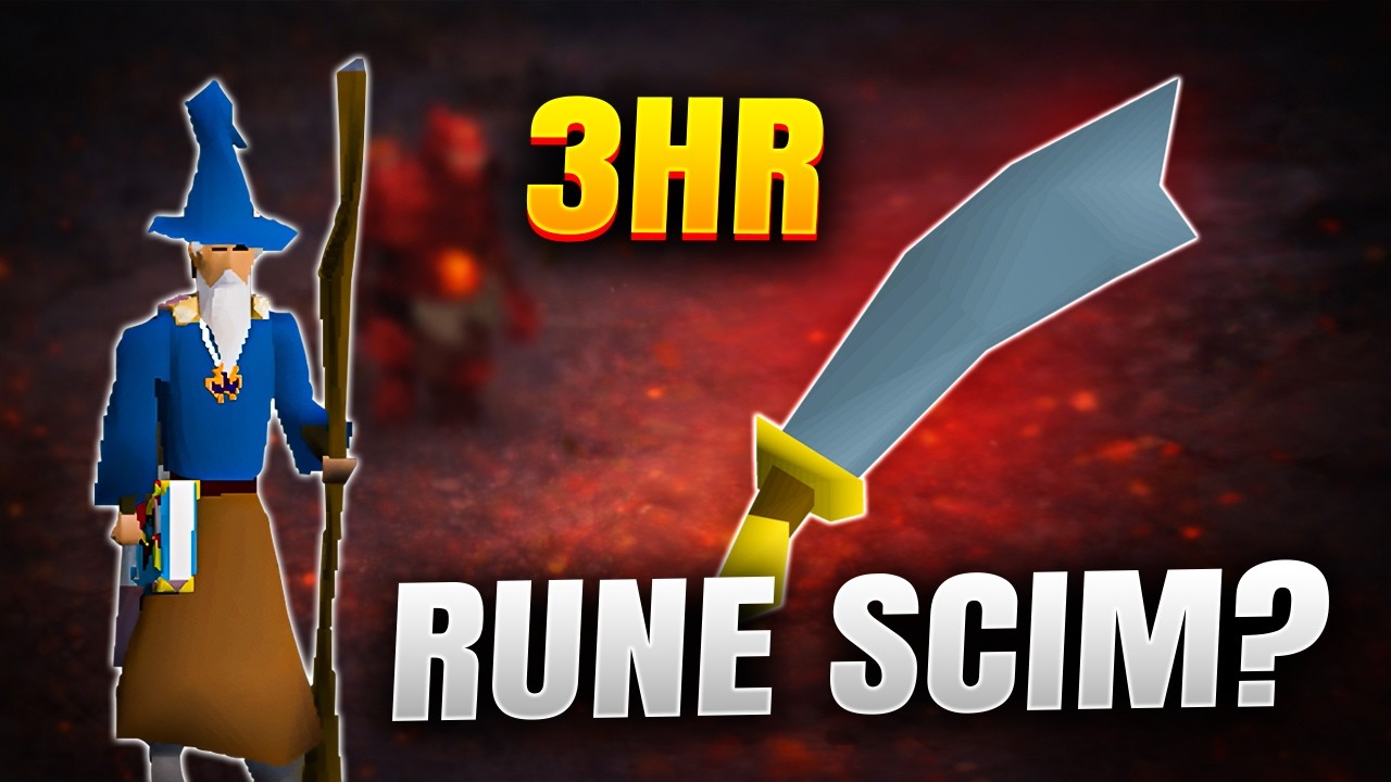 I Spent 3 Hours at Fire Giants Hunting a Rune Scimitar... | 1-Hour Ironman (WEEK 6)
