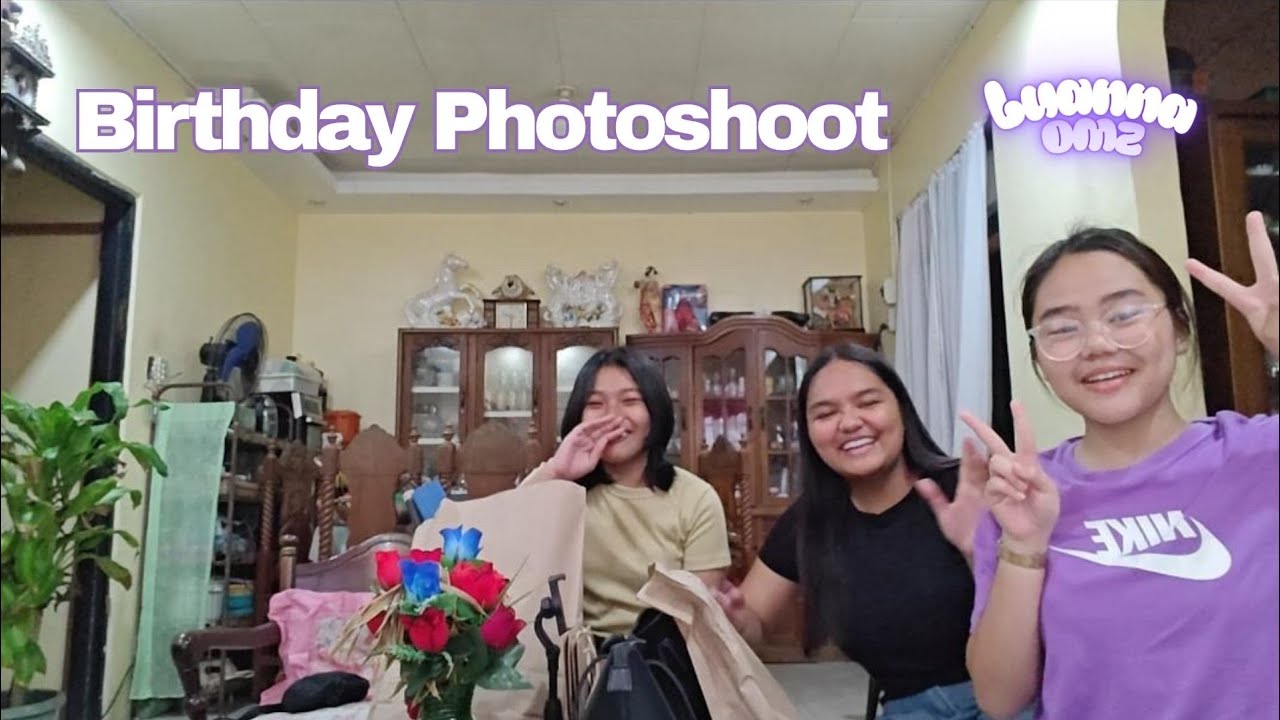 Decorations/ Birthday photoshoot w/ Lyanna Omz Official 