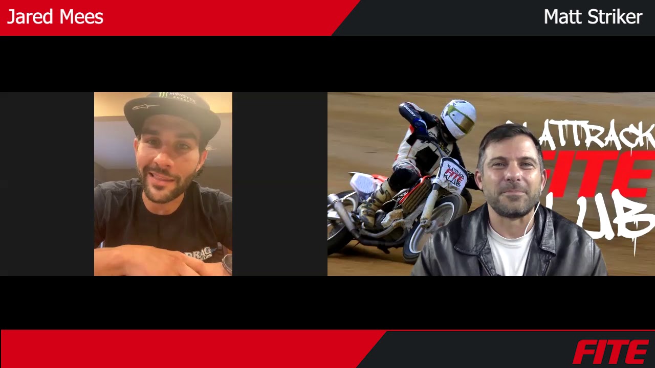 Jared Mees interview for Flattrack FITE Klub