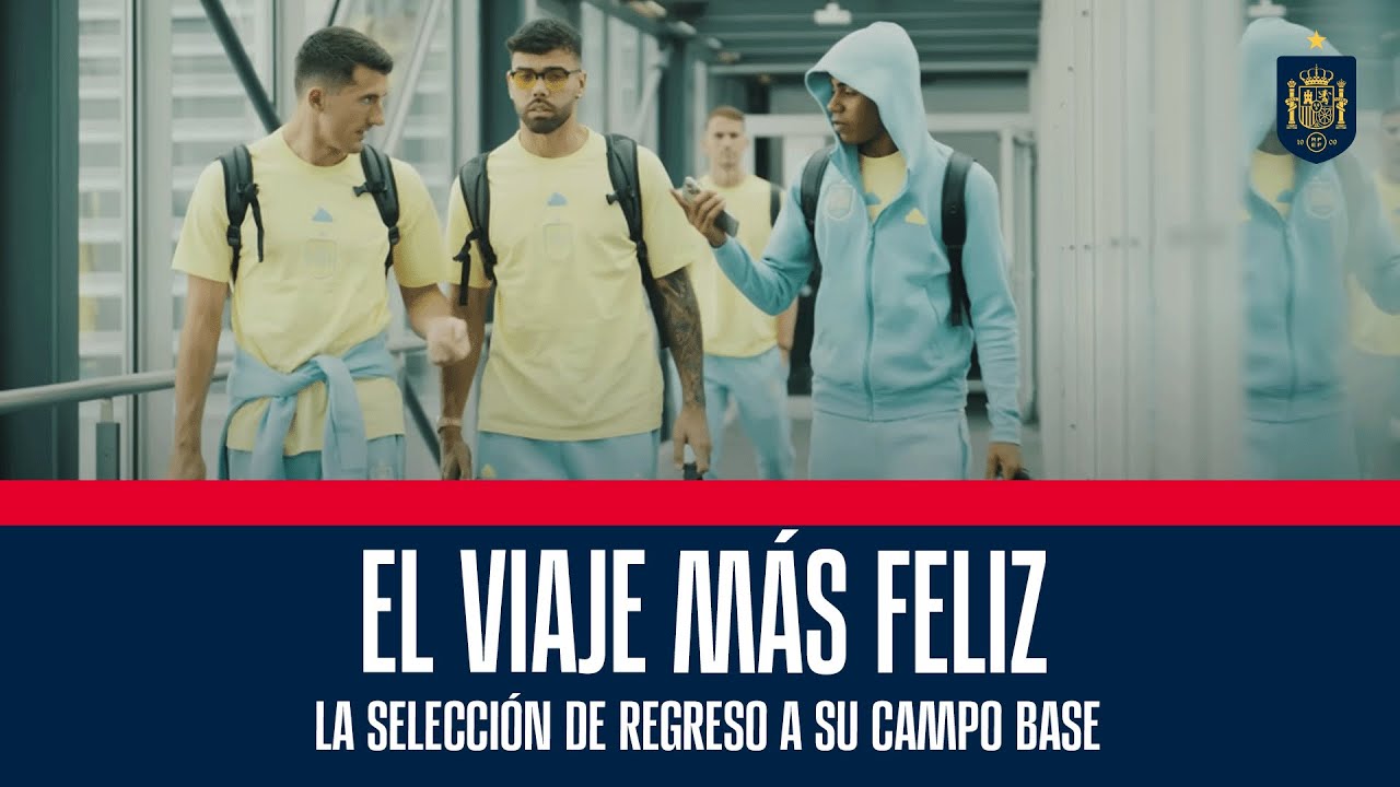 El viaje más feliz de la Selección de regreso a su campo base | 🔴 SEFUTBOL