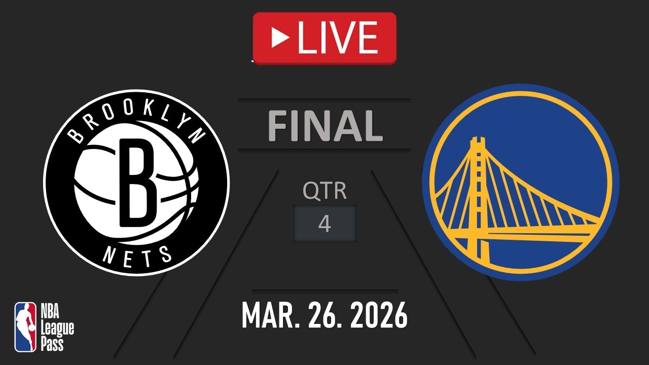 NBA LIVE! Golden State Warriors vs Brooklyn Nets | Mar. 26, 2026 | Nets vs Warriors NBA LIVE 2K26