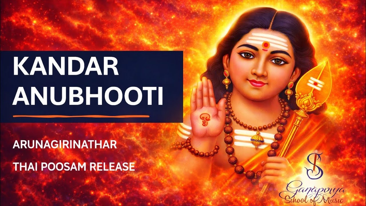 Kandar Anubhooti | Arunagirinathar | Thaipusam Special | Ganapriya School of Music