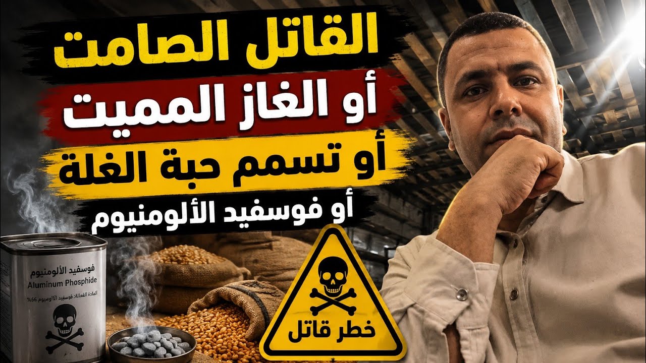 القاتل الصامت او الغاز المميت او تسمم حبه الغله او فوسفيد الالمونيوم