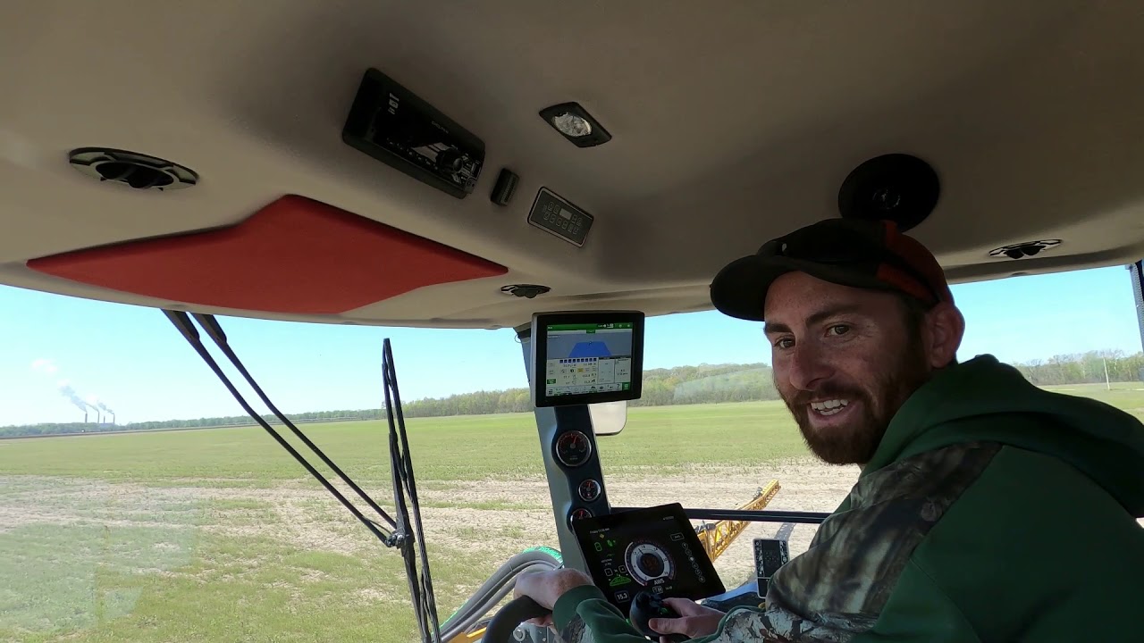 Эпизод 4 День опрыскивания Hagie STS12 John Deere R4045