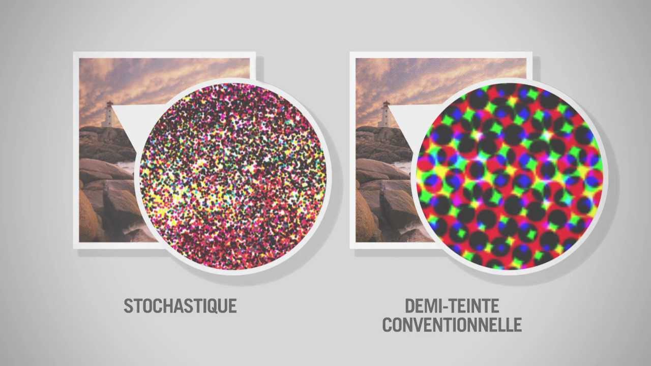 Trame d'impression: distinguer la trame stochastique de la demi-teinte [IDIKO-35_GENERAL]