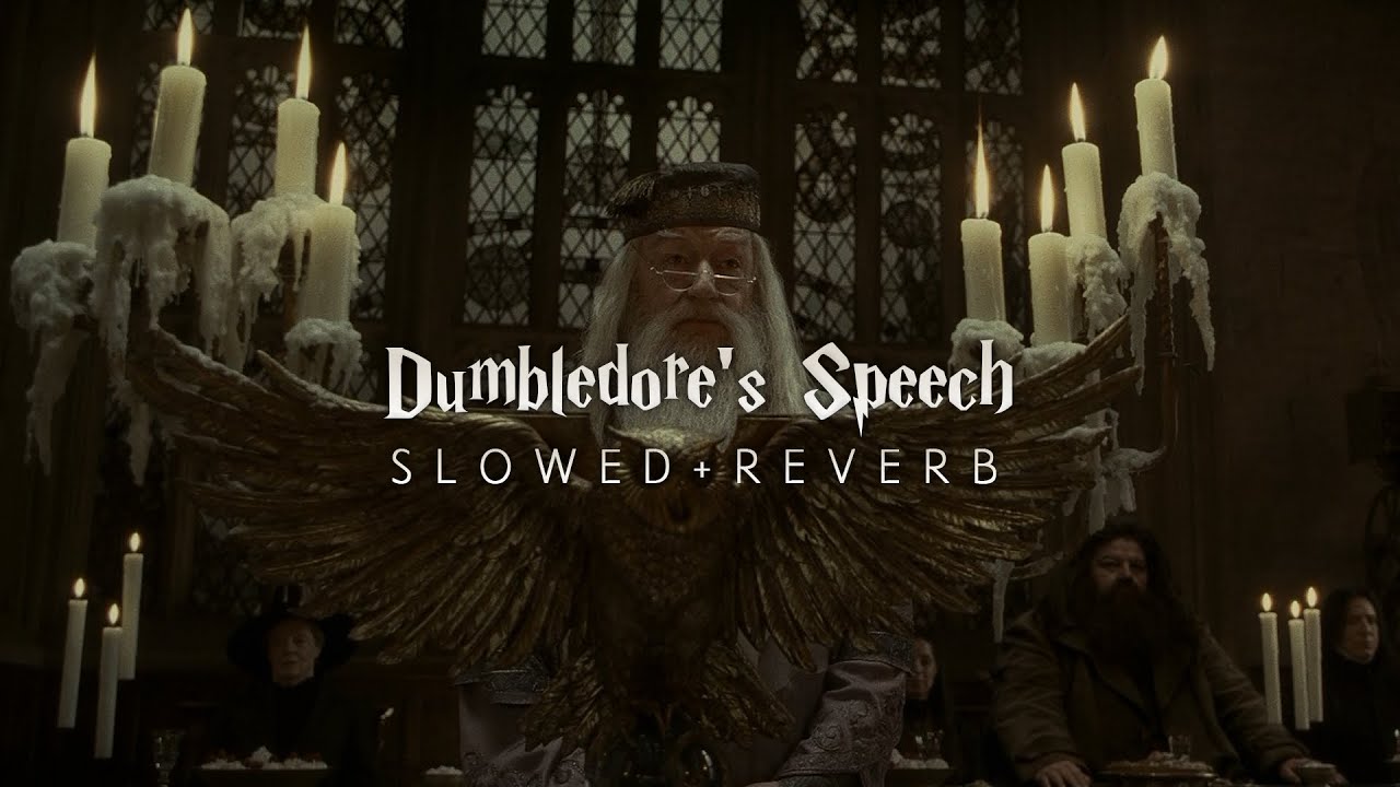 Harry Potter 6 - Dumbledore’s Speech (Slowed + Reverb)