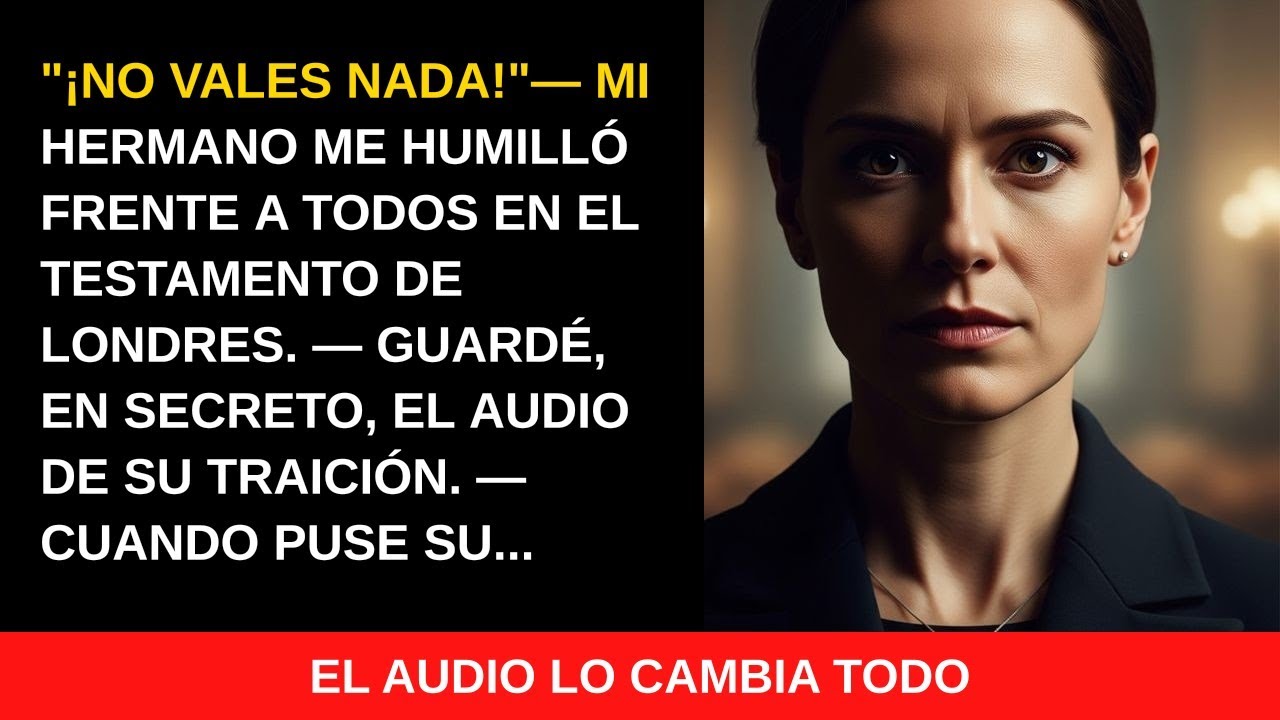 Mi hermano me humilló en la lectura—cuando revelé el audio, la sala quedó en silencio absoluto.