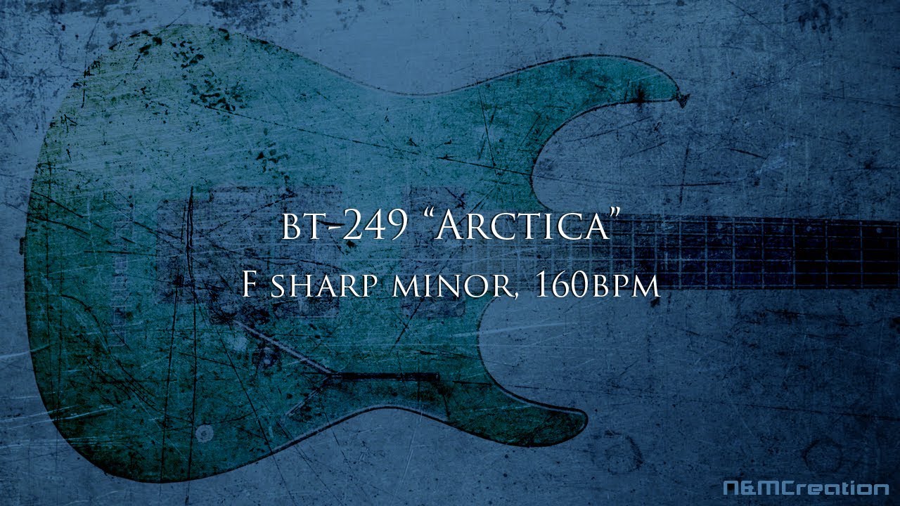 Melodic Power Metal Backing Track in F♯m | BT-249