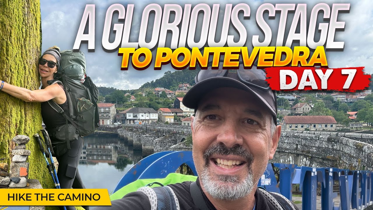 My favourite day on the entire route - along the estuary, over the mountain | Hike the Camino