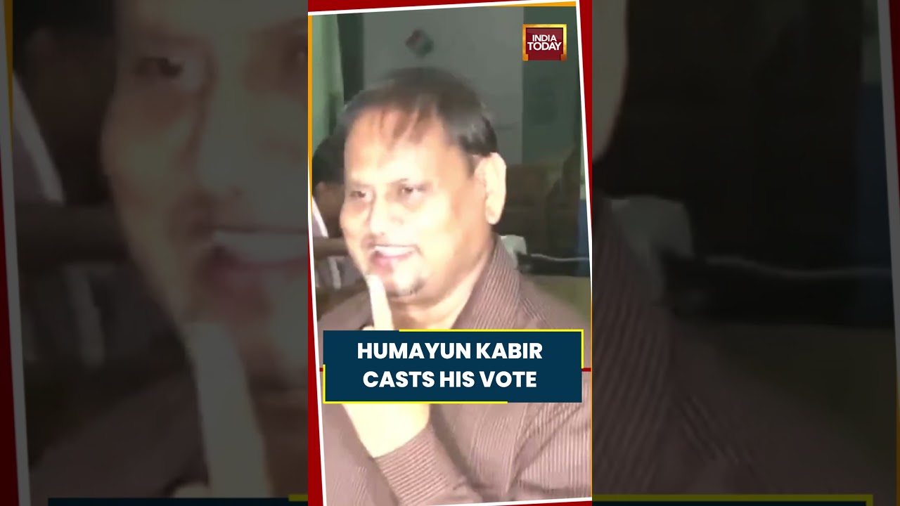 West Bengal Bypoll: AJUP Chief Humayun Kabir Casts Vote In Rejinagar #shorts #rejinagarbypoll