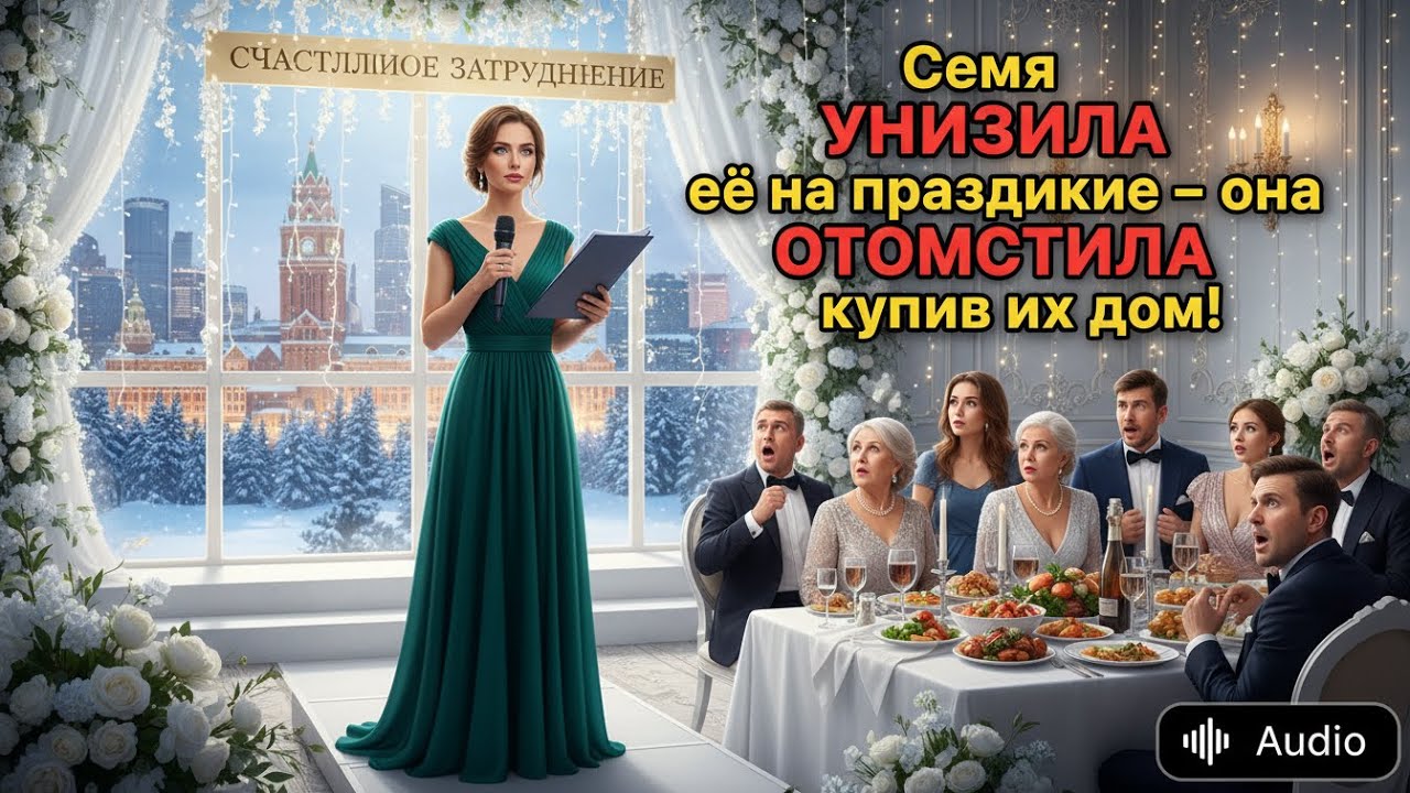 Предательство родных: дочь тайно покупает их дом и разоблачает на помолвке.