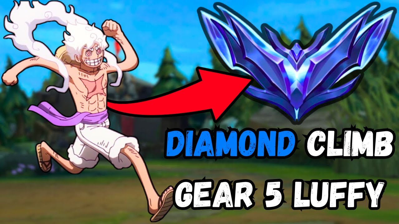 New Season Ranked Climb to Diamond with Gear 5 Luffy! #leagueoflegends