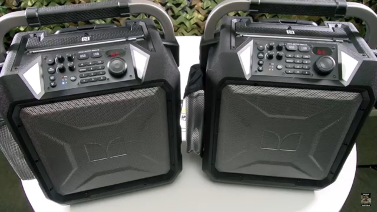 Monster Rockin' Roller 3 Rugged Indoor/Outdoor Bluetooth Speaker