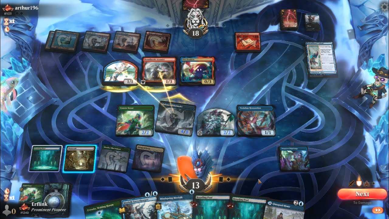Pioneer BO3 - Simic Merfolk vs UR Vivi