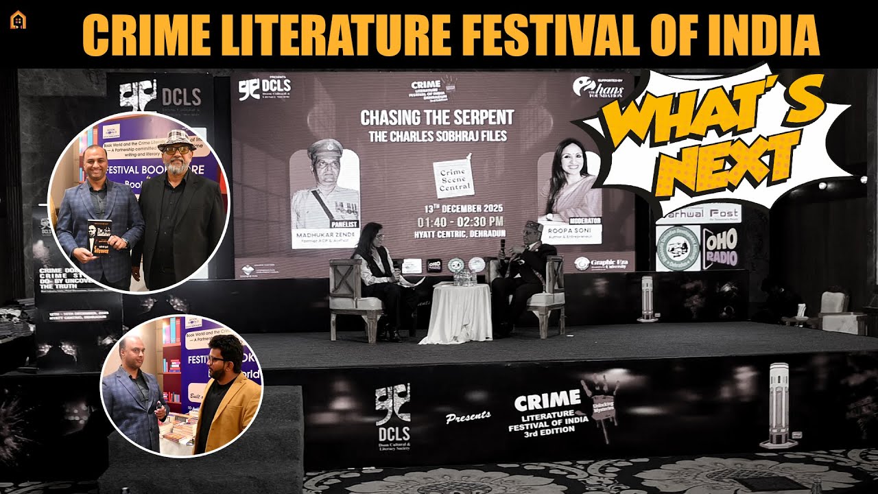 Crime Literature Festival of India | Dehradun | Hyatt Centric