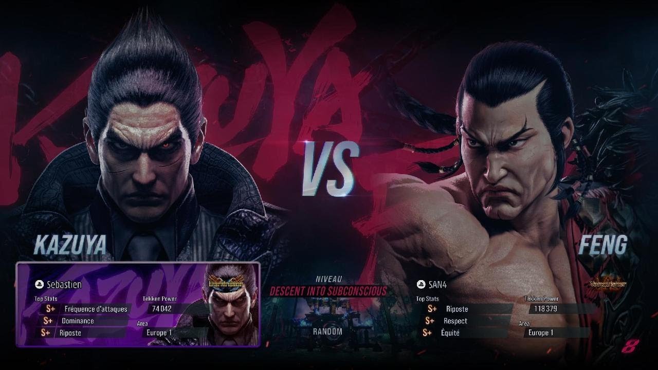 Kazuya vs feng
